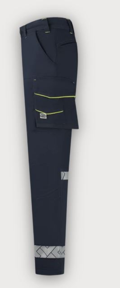 Tricorp Arbeitshose 2-Way Stretch Reflective Redefined, Ink-Fluor Yellow