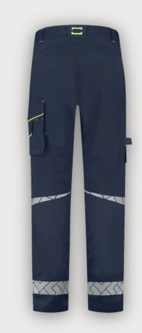 Tricorp Arbeitshose Funktionelle Stretch Reflective Redefined, Ink-Fluor Yellow