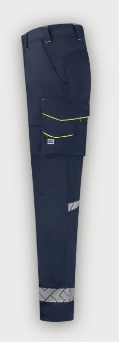 Tricorp Arbeitshose Funktionelle Stretch Reflective Redefined, Ink-Fluor Yellow