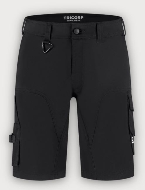 Tricorp Arbeitsshorts Funktionelle Stretch Redefined, Black