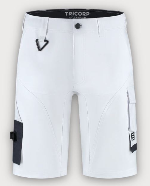 Tricorp Arbeitsshorts 4-Way Stretch Redefined, White