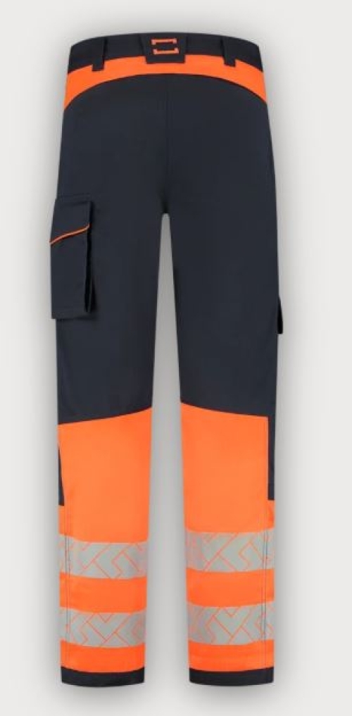 Tricorp Warnschutz Arbeitshose 2-Way Stretch High Vis Redefined, Ink-Fluor Orange