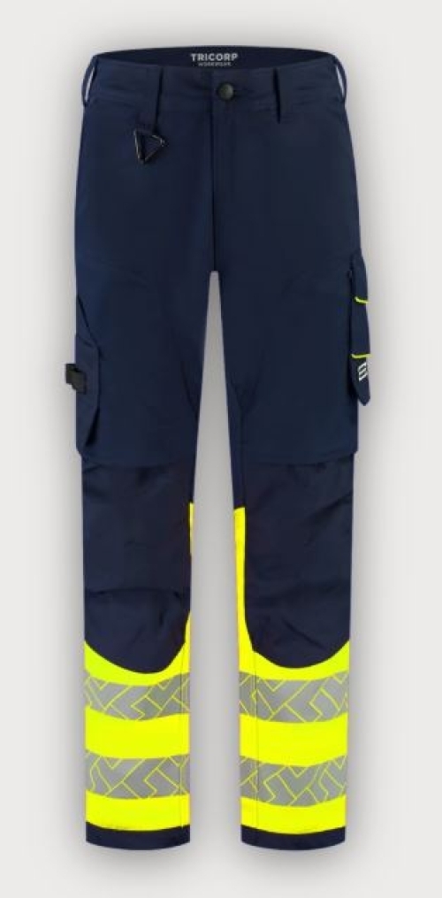 Tricorp Warnschutz Arbeitshose Funktionelle Stretch High Vis Redefined, Ink-Fluor Yellow