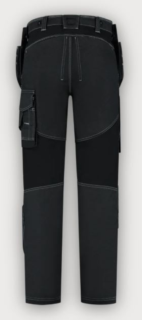 Tricorp Denim Arbeitshose Funktionelle Stretch Redefined Holstertaschen, Black