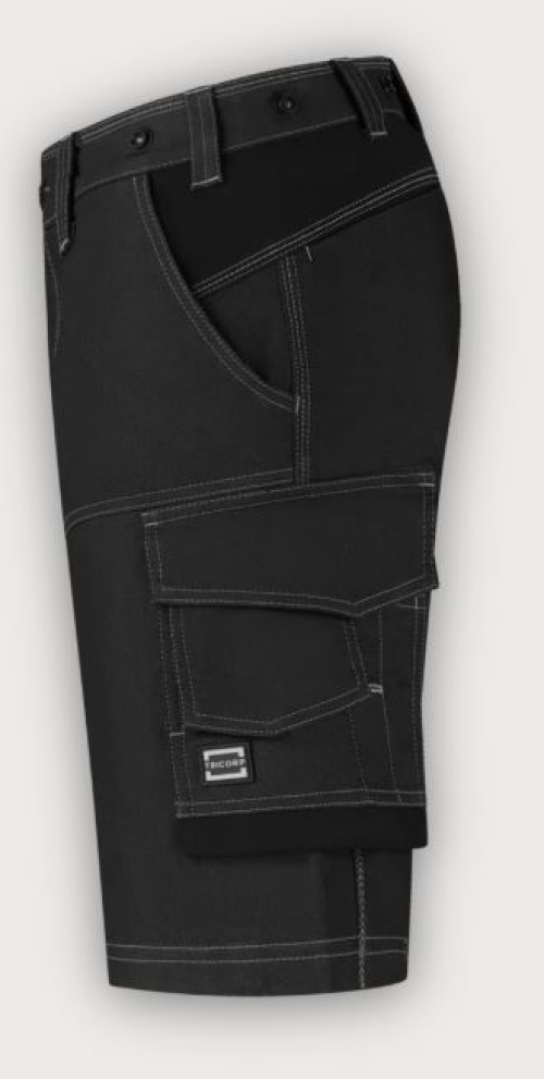 Tricorp Denim Arbeitsshorts Funktionelle Stretch Redefined, Black