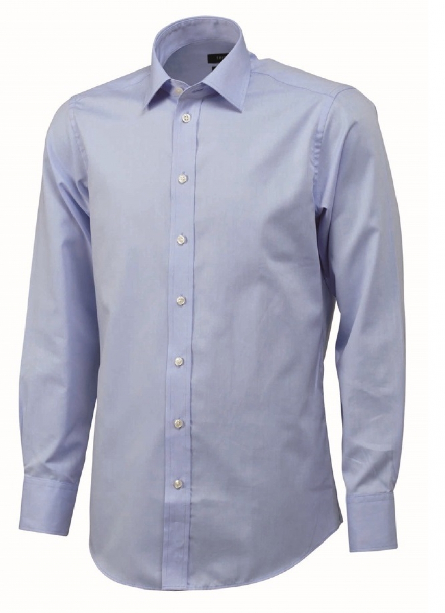 TRICORP-Workwear, Hemd Basis, 110 g/m, blue