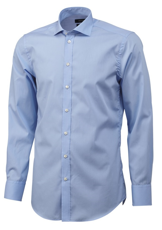 TRICORP-Workwear, Hemd, Slim Fit, 110 g/m², blue