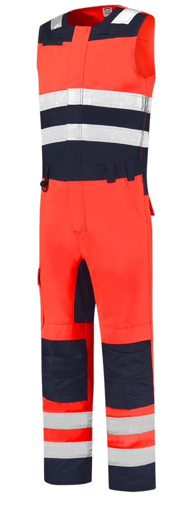 TRICORP-Warnschutz, Kombihose, Bicolor, Basic Fit, 280 g/m², red-ink