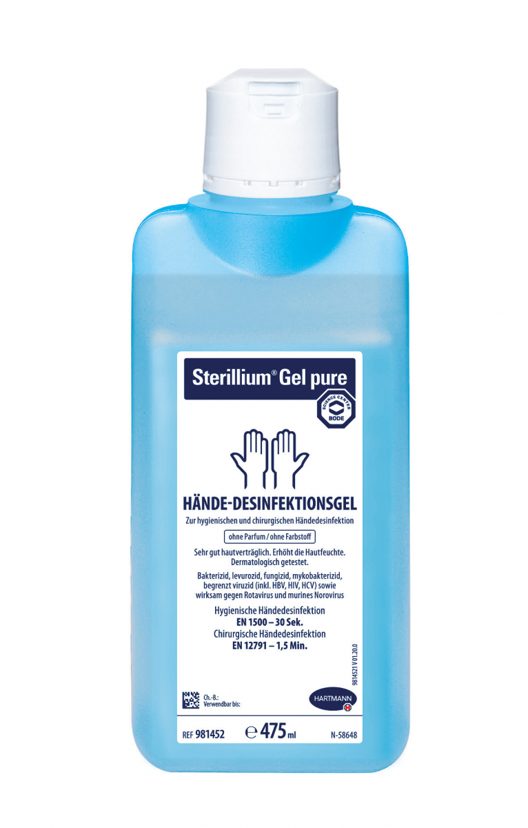 HARTMANN-Sterillium Gel pure, 475 ml BUA