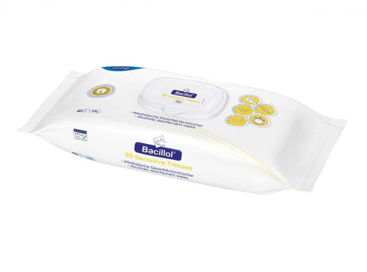 HARTMANN-Bacillol 30 Sensitive Tiss. XXL P40