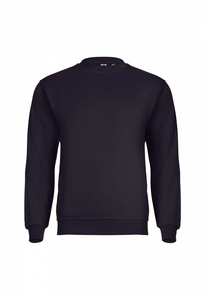 Uneek-Clothing-Eco Sweatshirt, schwarz