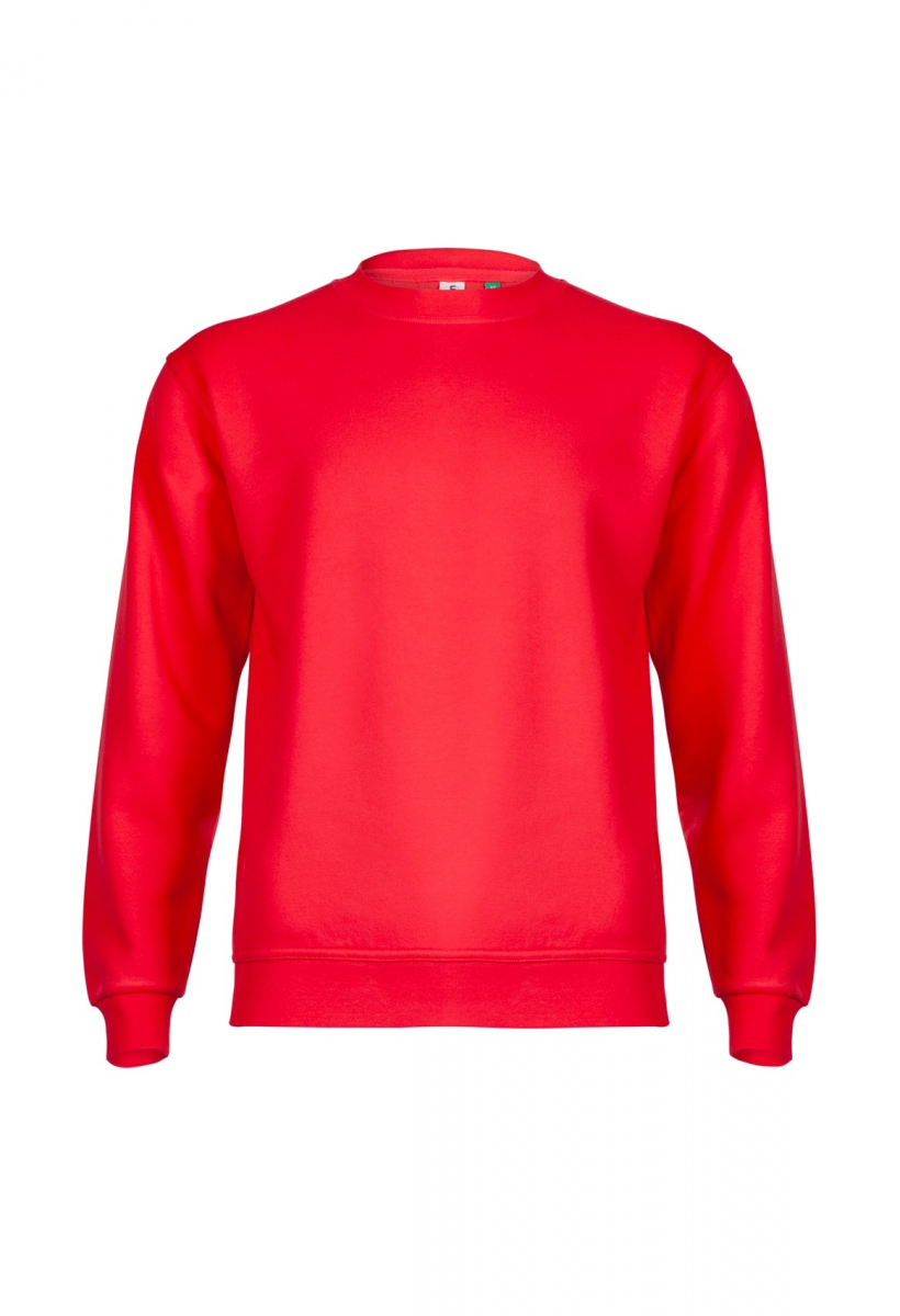 Uneek-Clothing-Eco Sweatshirt, rot