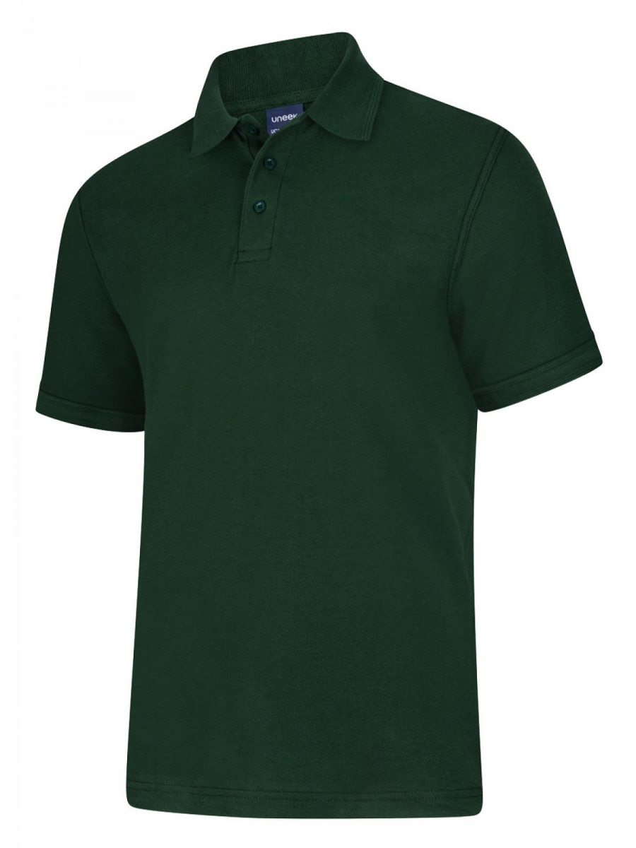 Uneek-Clothing-Deluxe Poloshirt, bottle green