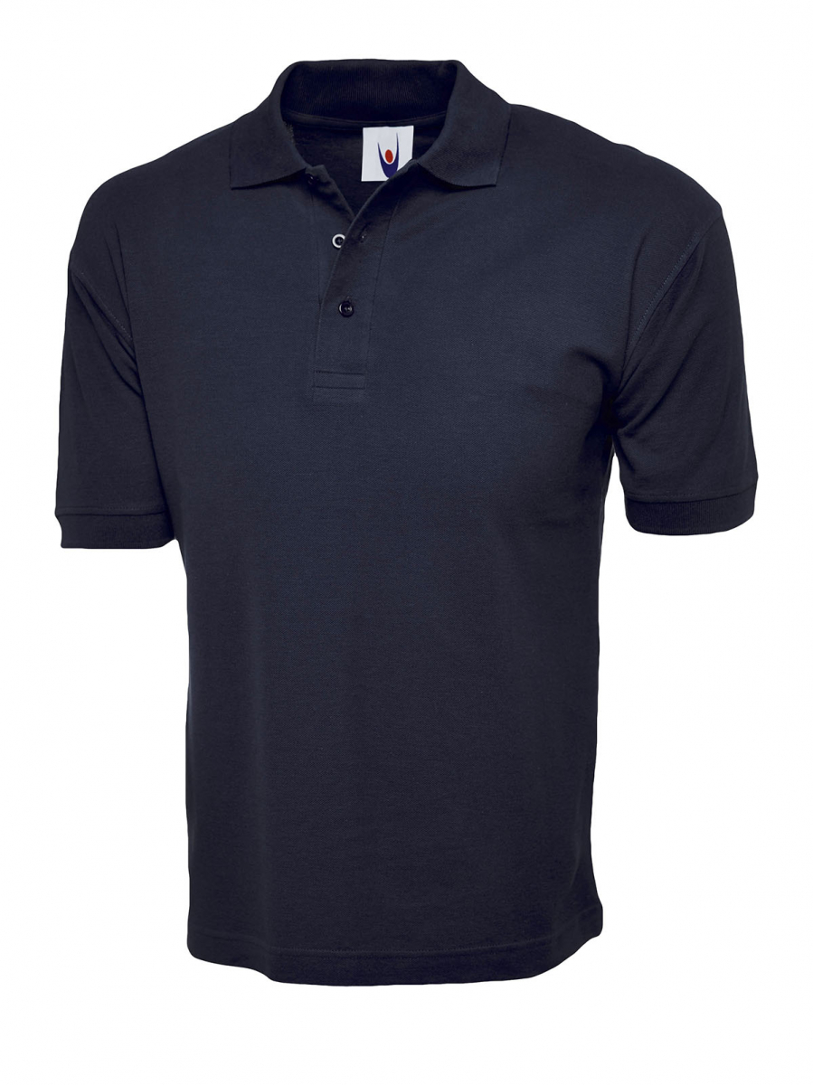 Uneek-Clothing-Cotton Rich Poloshirt, navy