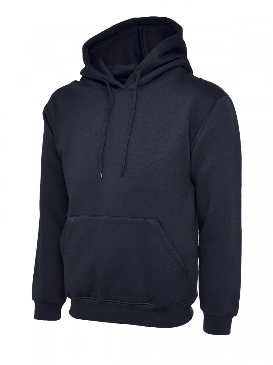 Uneek-Clothing-Deluxe Damen Hooded Sweatshirt, navy