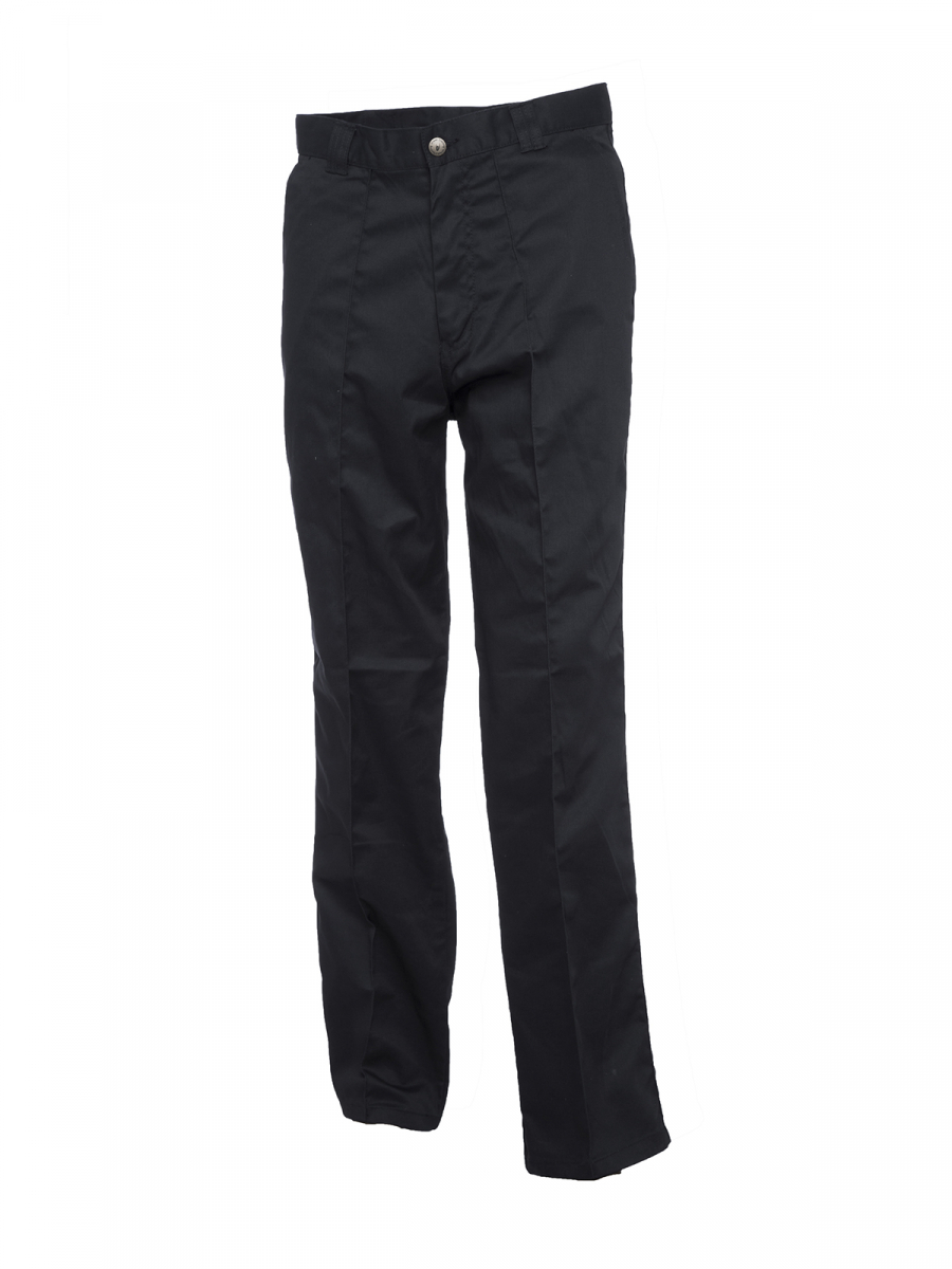 Uneek-Clothing-Workwear Trouser Long, Länge: 33, schwarz