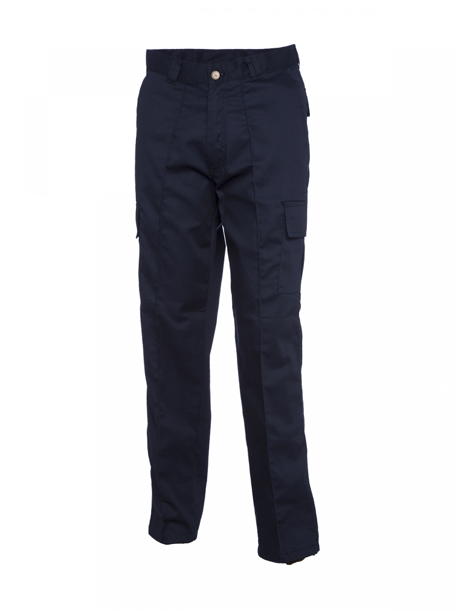 Uneek-Clothing-Cargo Trouser Long, Länge: 33, marineblau