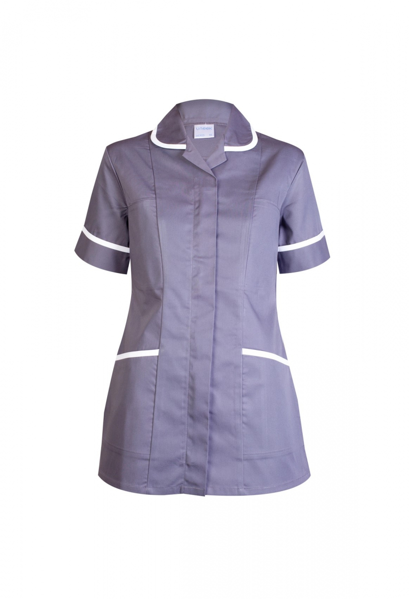 Uneek-Clothing-Damen-Premium Kasack, convoy grey