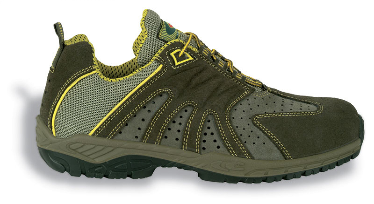 COFRA-SMASH S1 P SRC, Sicherheitshalbschuh, grün