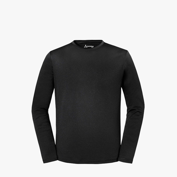 SCHÖFFEL-UV-Schutz-Longsleeve Circ, schwarz