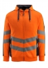 MASCOT-Workwear, Warnschutz-Sweatshirt, Corby,  310 g/m, orange/schwarzblau
