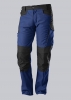 BP-ARBEITSHOSE, robust, Kniepolstertaschen, erhöhter Dehnbund, Farbe: königsblau/ schwarz