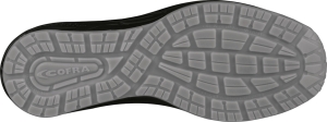 Cofra-ISOMETRY ESD S1PS SC FO SR, HALBSCHUH NYLON-MICROFASER BLAU-SCHWARZ/GELBER STOFF/APT/ESD