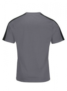 4PROTECT® Brand-T-Shirt, grau/schwarz