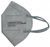 PSA-FFP2-Maske, Einwegmaske, Atemschutz, Mundschutz, grau, VE = 10 Stück