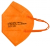 PSA-FFP2-Maske, Einwegmaske, Atemschutz, Mundschutz, orange, VE = 10 Stück