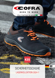 Cofra  SICHERHEITSSCHUHE 2024/25 Katalog